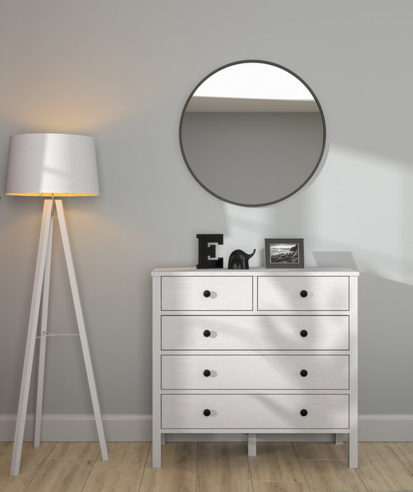 Hanah Home Cómoda FRN-20061 Madera y Blanco